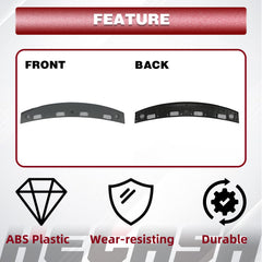 HECASA PP plastic dash panel offers durable, lasting protection.