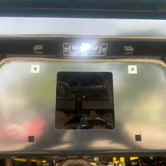 HECASA Roll Pan LED light, license plate area evenly lit for visibility