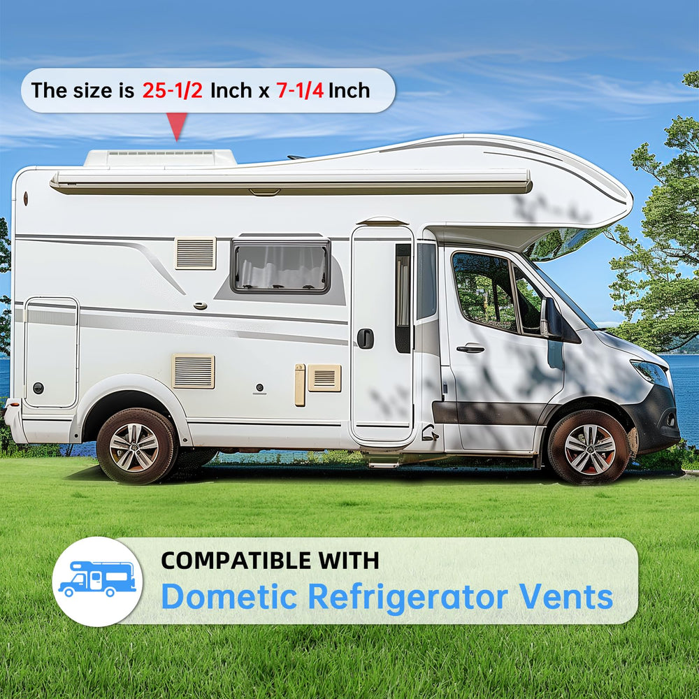 Customizable outer surface can be painted to match your RV interior