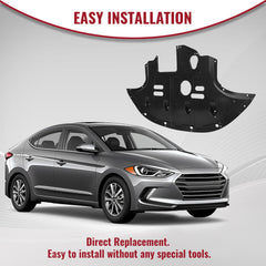 Edges and buckles detail on HECASA shield for secure fit