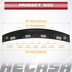 HECASA slate gray finish blends with classic Ram interiors for a seamless look.