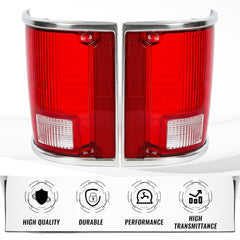 HECASA replacement tail light lens for 5968330/5968329 ensures compatibility.