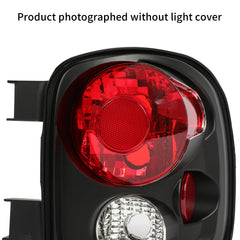 HECASA bolt-on tail light with black housing and smoke lens.