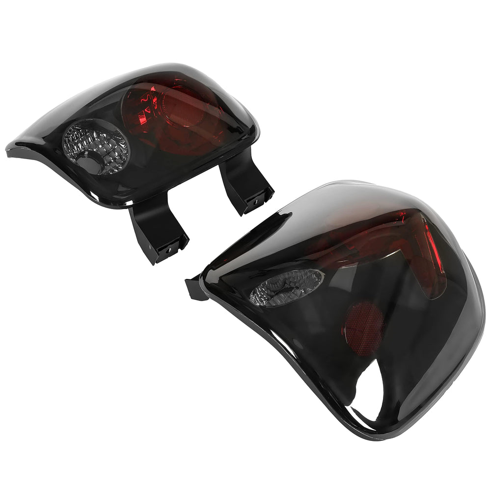 HECASA tail light pair designed for easy reuse of existing bulbs.