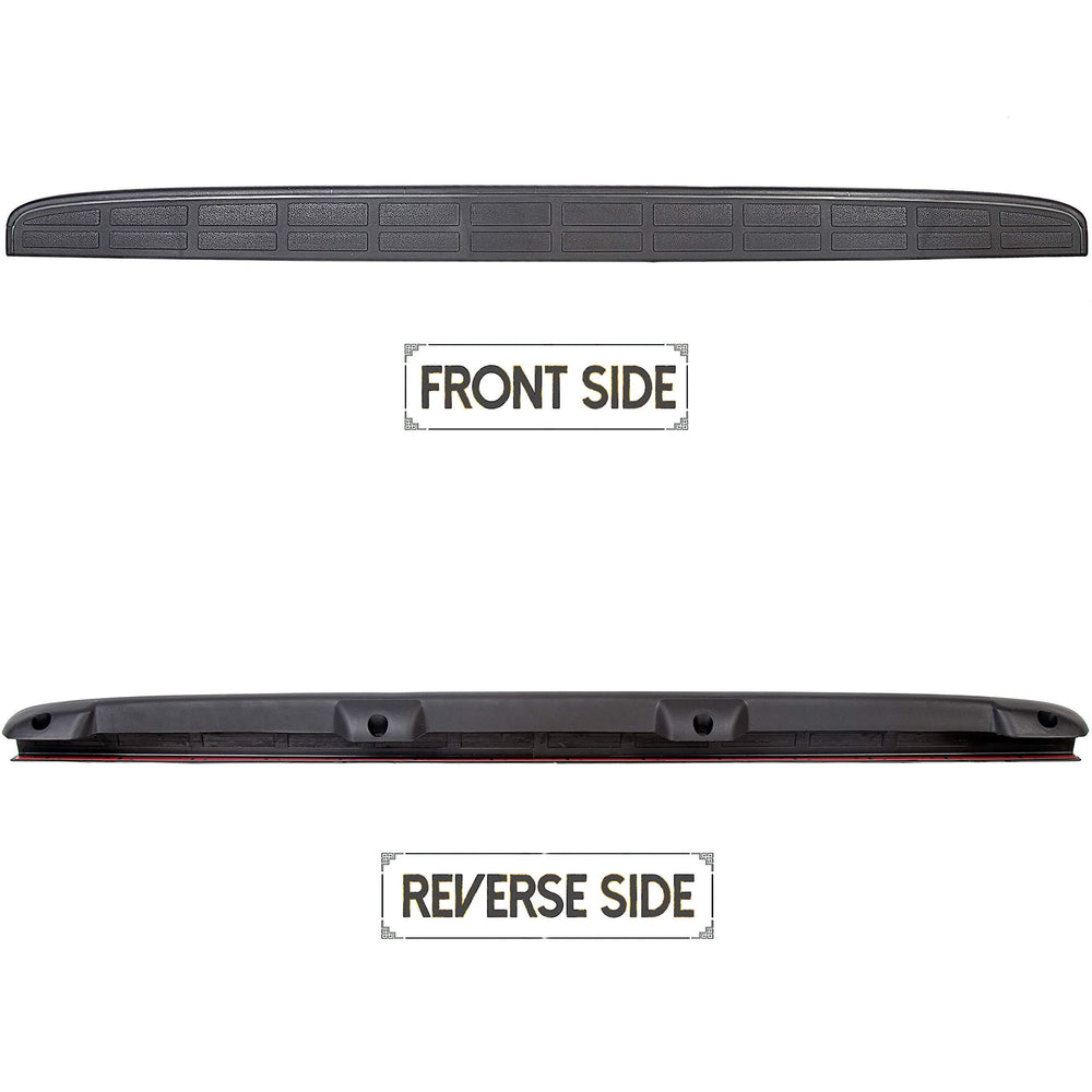 HECASA tailgate spoiler cap aligns with body lines for a seamless look.