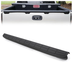 HECASA tailgate spoiler cap on a Chevy Silverado enhances exterior styling.