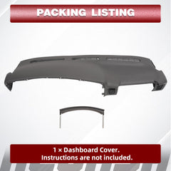 HECASA upper dashboard cap cover durable ABS plastic for daily use