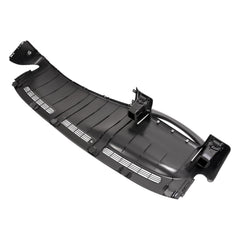 HECASA dashboard cap cover in-vehicle view highlights protective gray finish