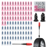 Hece 100Pcs Tire Screw Plug Repair Kit – complete kit for on-the-go tire repairs.