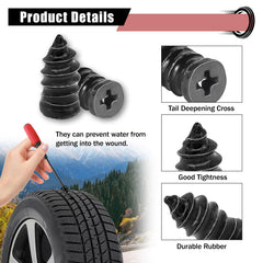 Hece universal fit for tubeless tires on cars, motorcycles, trucks, tractors.