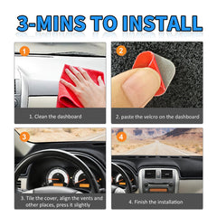 HEDAQI dash cover revitalizes interior aesthetics and reduces heat transfer for Toyota Corolla 2007-2013.