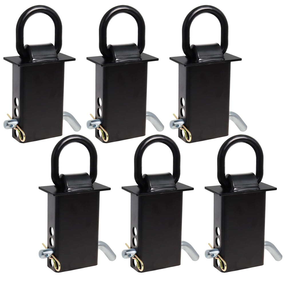 Hedday trailer stake pocket D-ring 16200lbs capacity for secure cargo on utility trailers.
