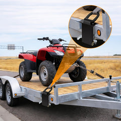 Hedday universal stake pocket compatibility for multiple trucks and trailers.