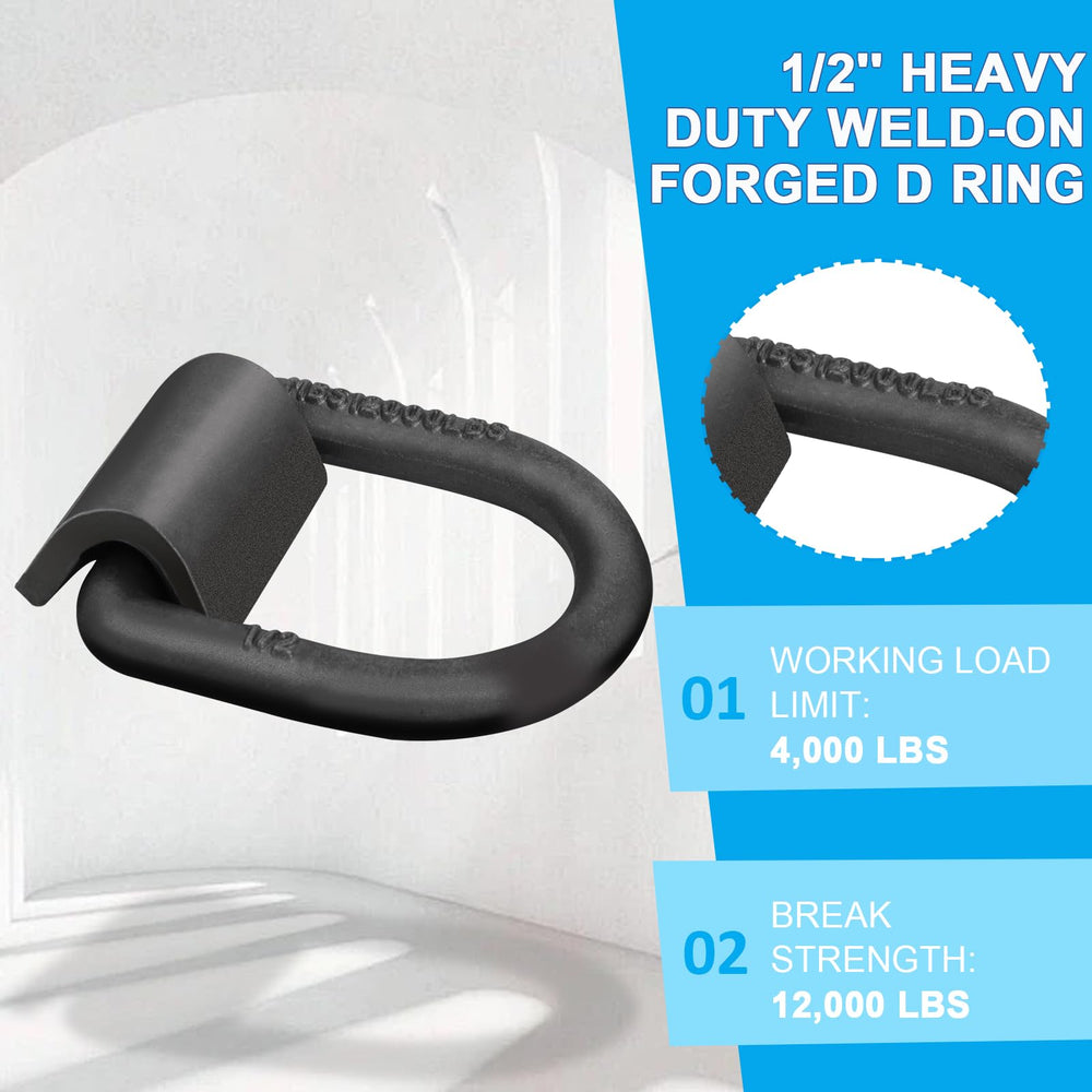 Hedday weld-on D rings simplify trailer and truck installations