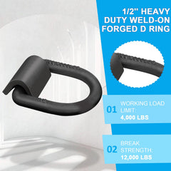 Hedday weld-on D rings simplify trailer and truck installations
