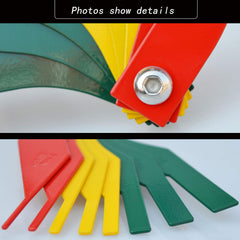 Hedume steel construction gauge shows durability during inspections.