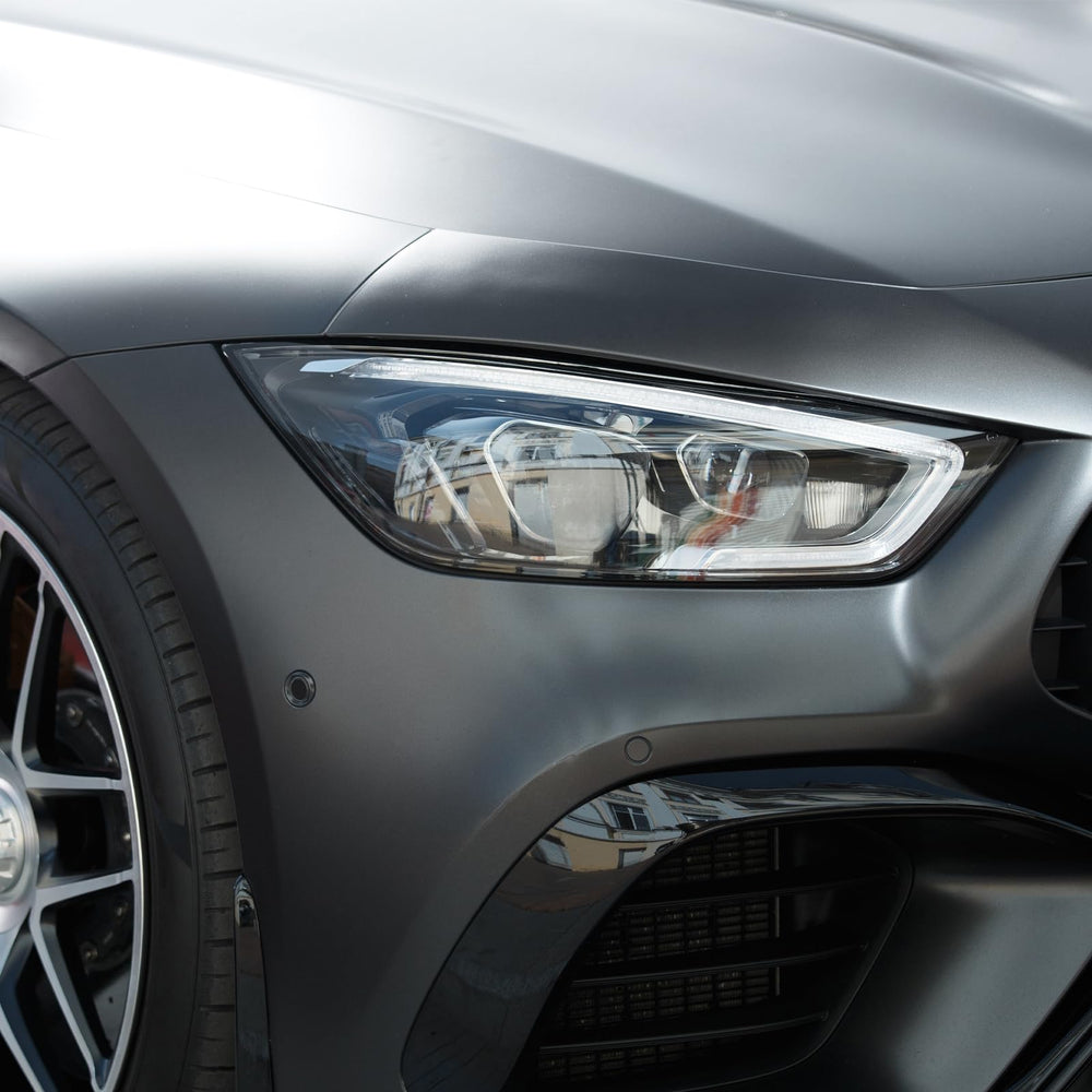 Heinaroman easy-install wrap with self-adhesive backing for quick transforms.