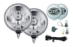 Hella 500FF driving lamp kit with 6-inch beam for enhanced rural night visibility.