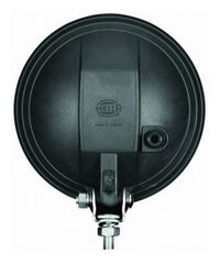 Hella 500FF with aluminum reflector for precise, broad illumination.