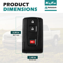 HelloAuto Prius key fob packaging photo showcasing complete kit for quick setup