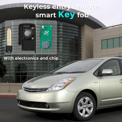 HelloAuto Prius key fob packaging — ready-to-use replacement kit.