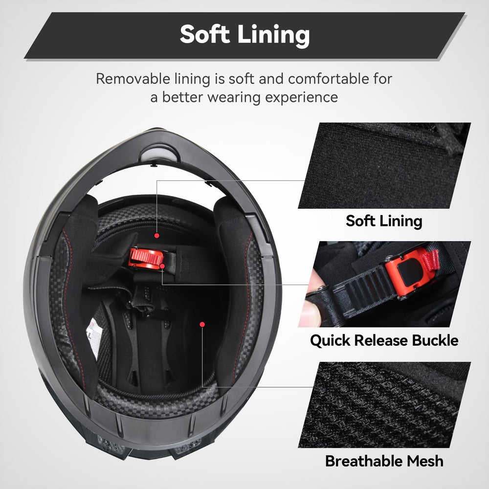 Helmelkin snowmobile compatibility hints at year-round riding versatility.