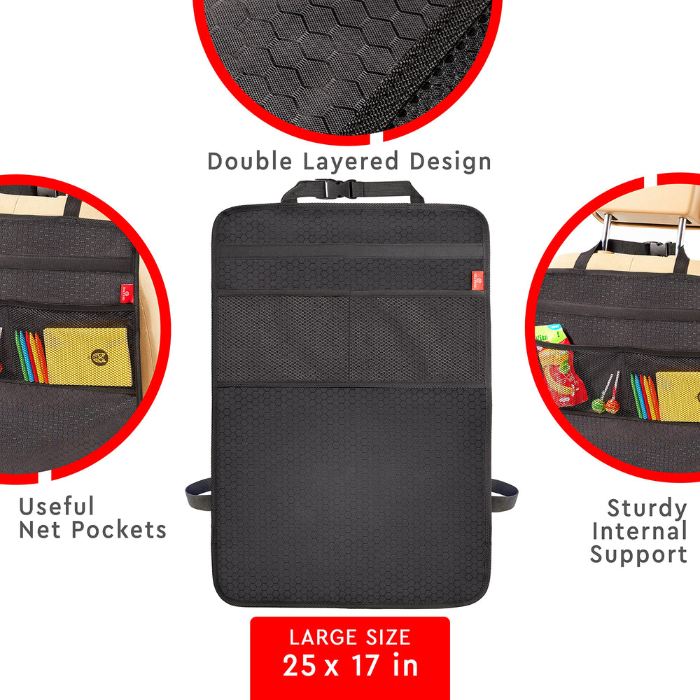 Helteko Kick Mat wipe-clean surface for quick cleanup after meals.