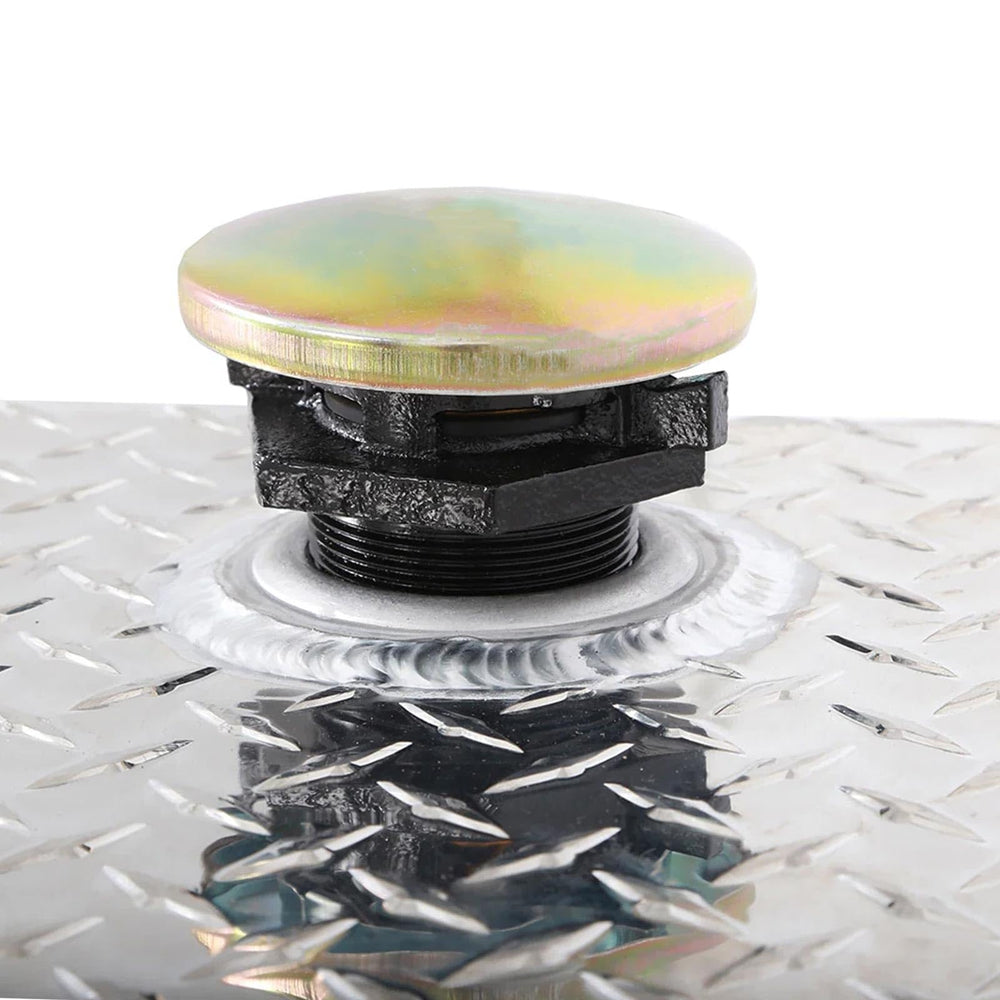 Hemrunk tank cap with iron base and seals for leak protection