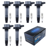 HENGCOOL UF553 ignition coils six-pack for Ford/Lincoln delivers smoother starts