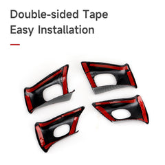 HENGYUESHANG carbon trim cover for Escalade upgrades interior shine and protection