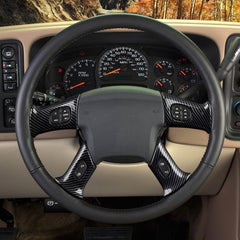 HENGYUESHANG carbon trim cover for Sierra/Yukon offers rugged carbon look and guard