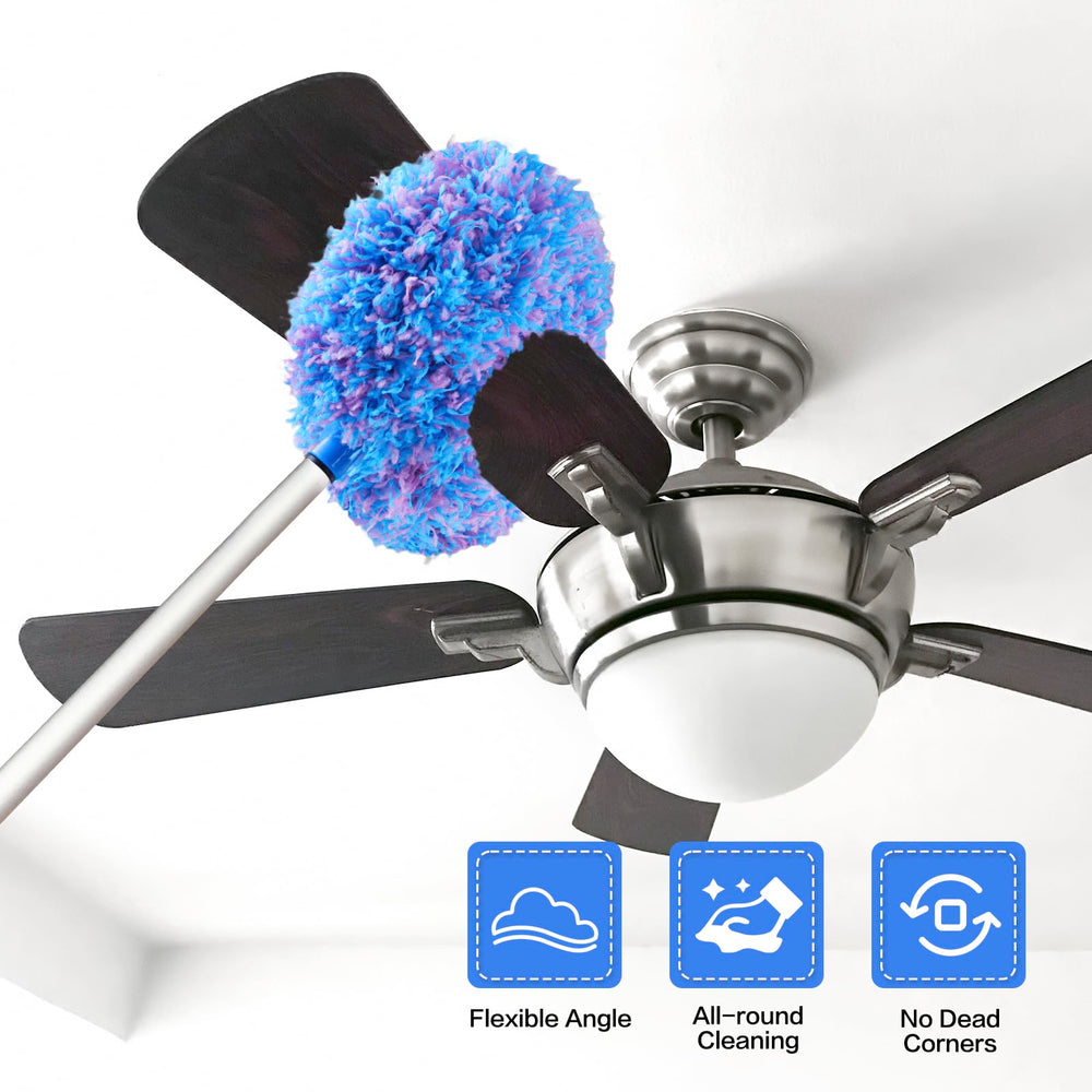 Heonay duster with double-sided cleaning covers both blade faces efficiently.
