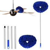 Heonay ceiling fan cleaner duster with extendable pole cleans high blades safely.