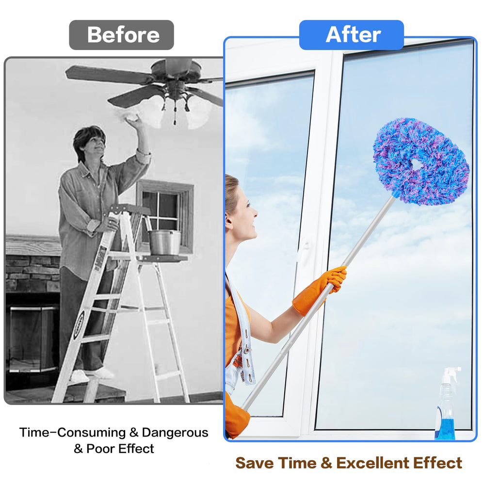 Heonay cleaner head is detachable for easy maintenance and travel-ready portability.