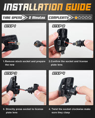 No polarity required, quick plug-and-play replacement
