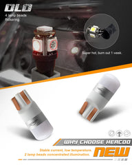 HERCOO IP68 waterproof license lamp withstands rain and splashes