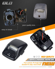 6000K white LED tag light with waterproof, durable housing