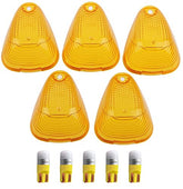 HERCOO LED roof lights amber lenses for factory-style cab markers.