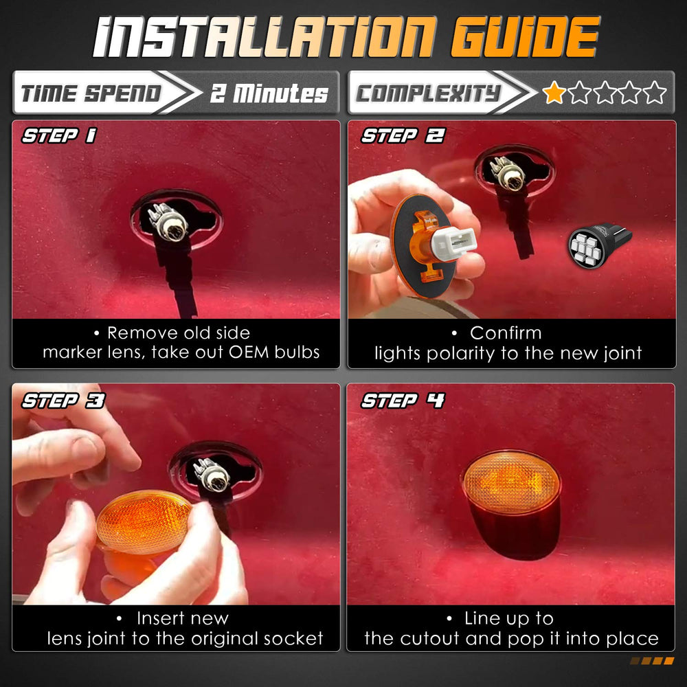 HERCOO plug and play installation for easy replacement