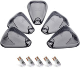 HERCOO smoke roof cab marker light lens enhances nighttime visibility