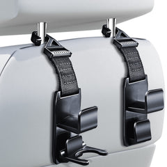 Heroway Magic Headrest Hooks for car purse-hanger keeps bags within reach.