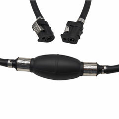 HeuroFosh complete fuel line kit with connectors and clamps for secure installation.
