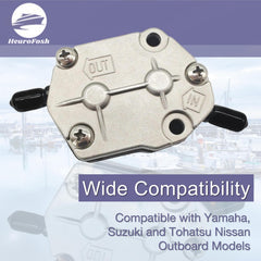 HeuroFosh fuel pump for Suzuki 15100-94312 maintains steady performance across RPM ranges