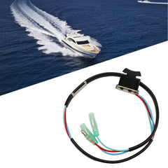HeuroFosh Trim & Tilt Switch remote for Yamaha, side angle, ergonomic to press.
