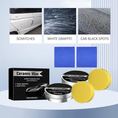 Hewleshen Ceramic Wax Cream gently addresses minor scratches with polish.