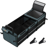 HEYTRIP large trunk organizer with internal layout keeps cargo neat during road trips