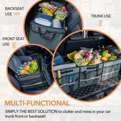 HEYTRIP trunk organizer 600D exterior resists wear and is easy to clean