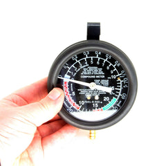 HFS 24-inch vacuum hose supports accurate vacuum readings