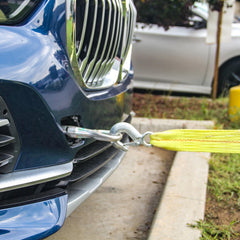HFS tow strap rated at 10,000 pounds for tough towing tasks