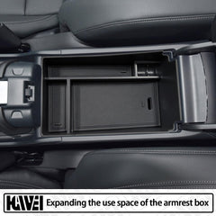 No-drill installation shown for HGWEI HR-V tray fitting.